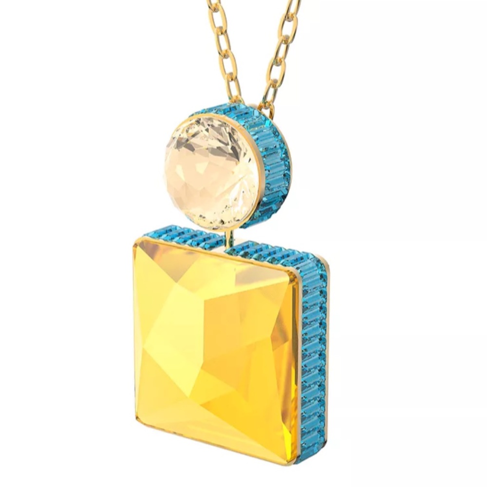 Swarovski Square Orbita Necklace
